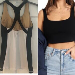 Bundle Lululemon Athletic Tank & Babaton cropped tank XS